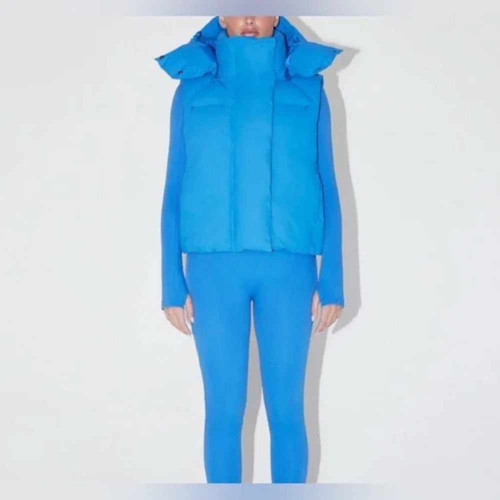 KHY Puffer Vest | Cobalt Blue